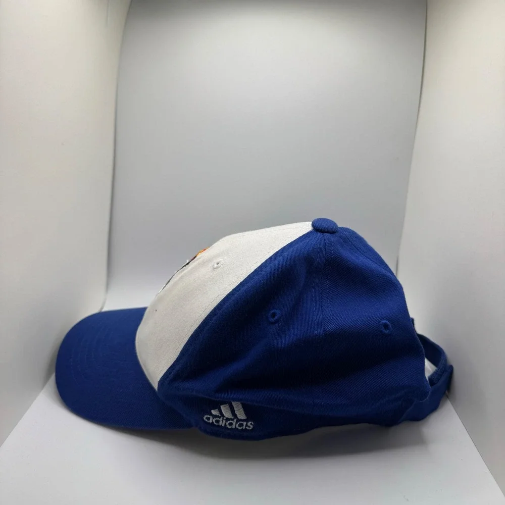 Adidas Detroit Pistons Youth Hat Blue White Hooper Mascot NBA Basketball Cap